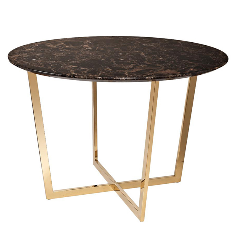   Dining table Jacques round Brown    -- | Loft Concept 