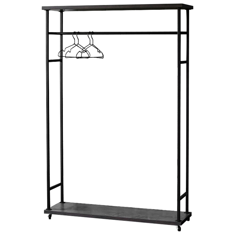  Lowery Grey Industrial Metal Rust Clothes Rail     -- | Loft Concept 