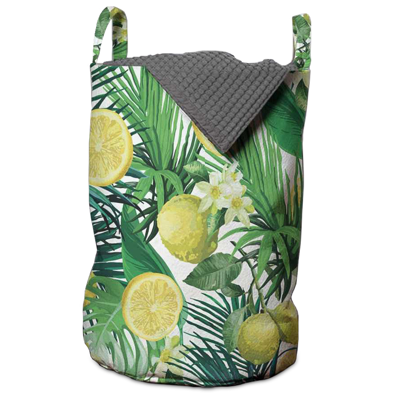  Tropical Lemons Basket     -- | Loft Concept 