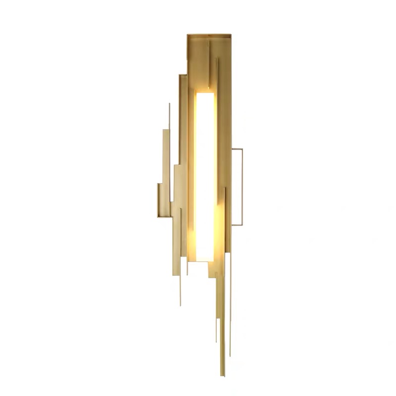 Бра Flowing Metal Sconce Золотой в Ростове-на-Дону | Loft Concept 