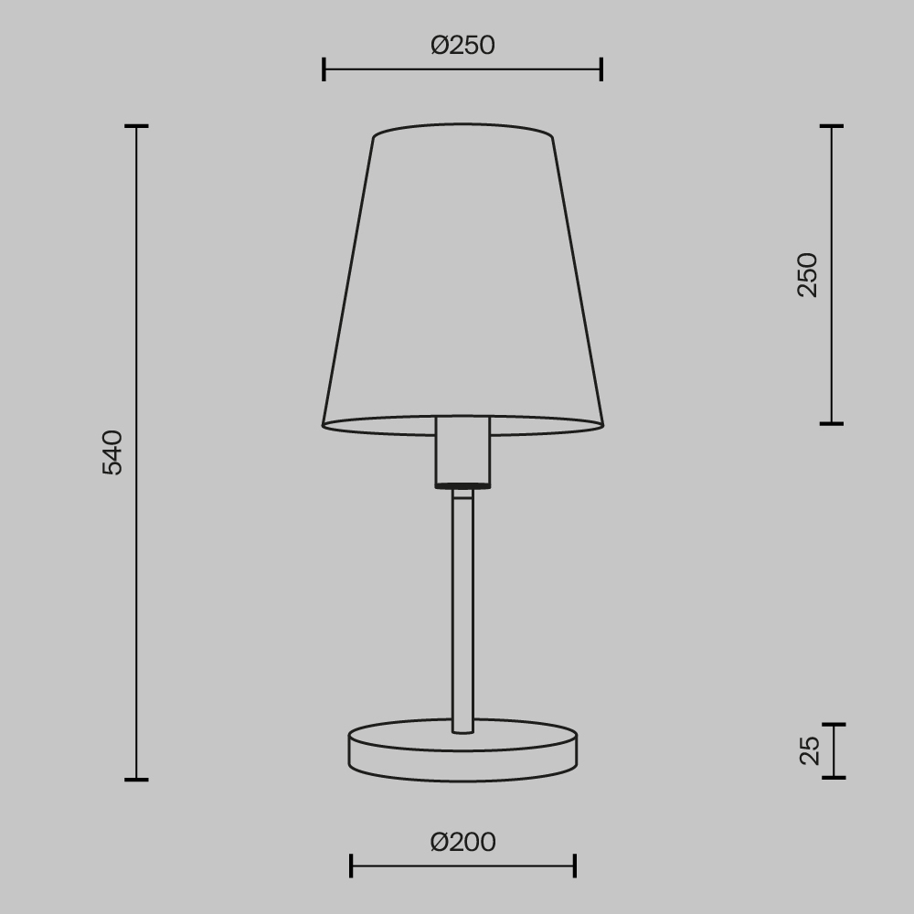 Настольный светильник Lira Е27 в Ростове-на-Дону