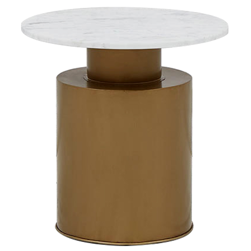      Ela Marble Side Table   Bianco   -- | Loft Concept 