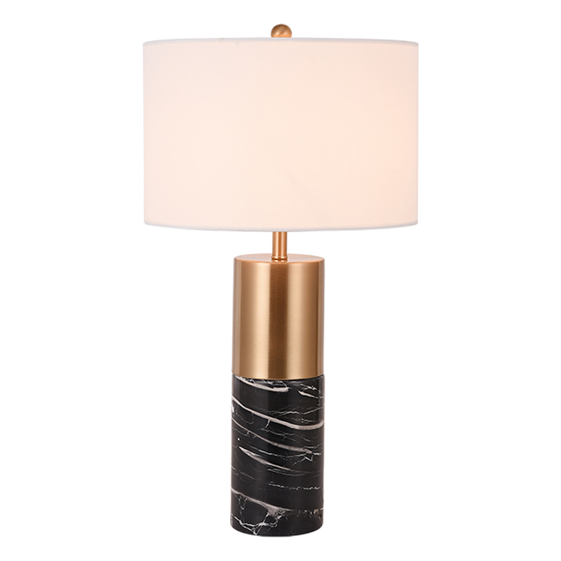   ZOEY TABLE LAMP Black base White shade     -- | Loft Concept 