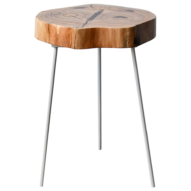   Lewys Industrial Metal Rust Side Table  ̆   -- | Loft Concept 