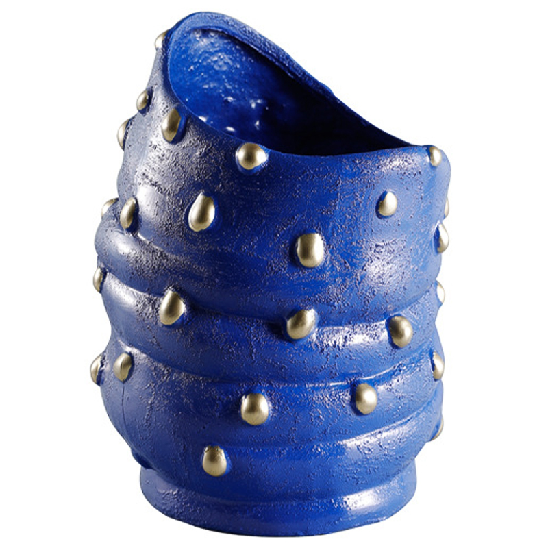  Molecule Collection Vase Blue Gold    -- | Loft Concept 