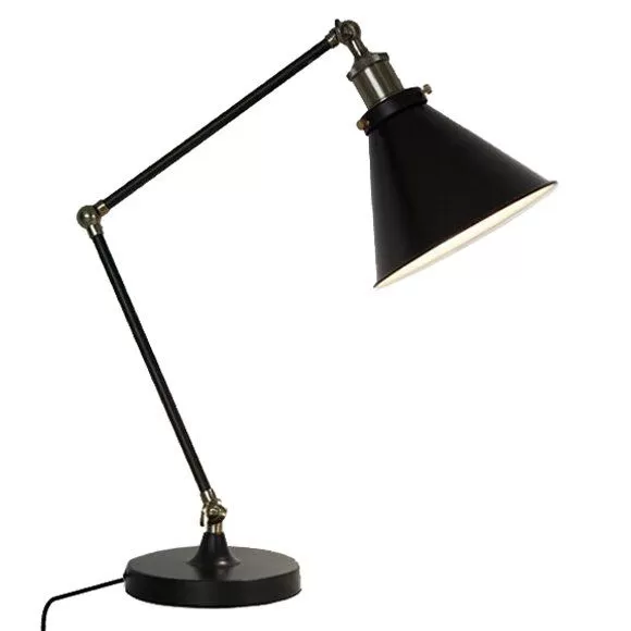   Cone 20th c.Factory Filament Table Lamp Black   -- | Loft Concept 