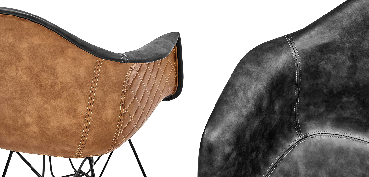 Стул Combi Caramel and Graphite Stool II - фото