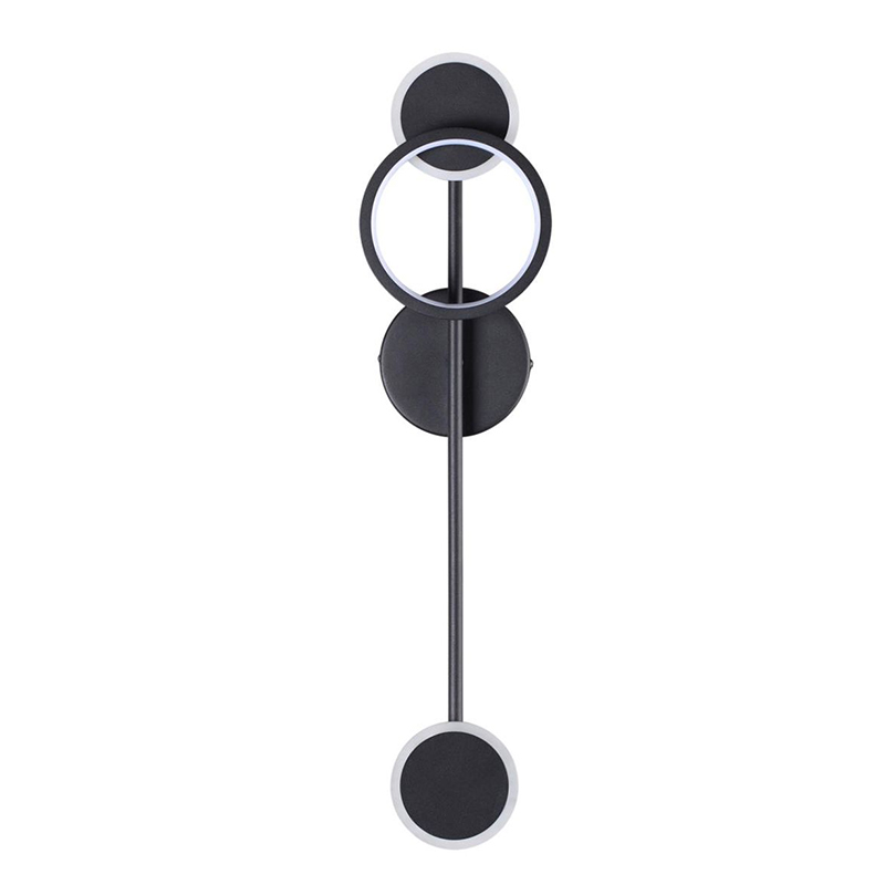  Bendik Black Ring Wall lamp A   -- | Loft Concept 