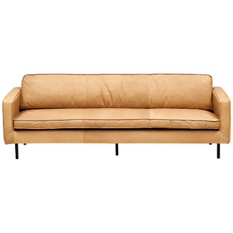 Диван Hubert Beige Leather Sofa Бежевый в Ростове-на-Дону | Loft Concept 