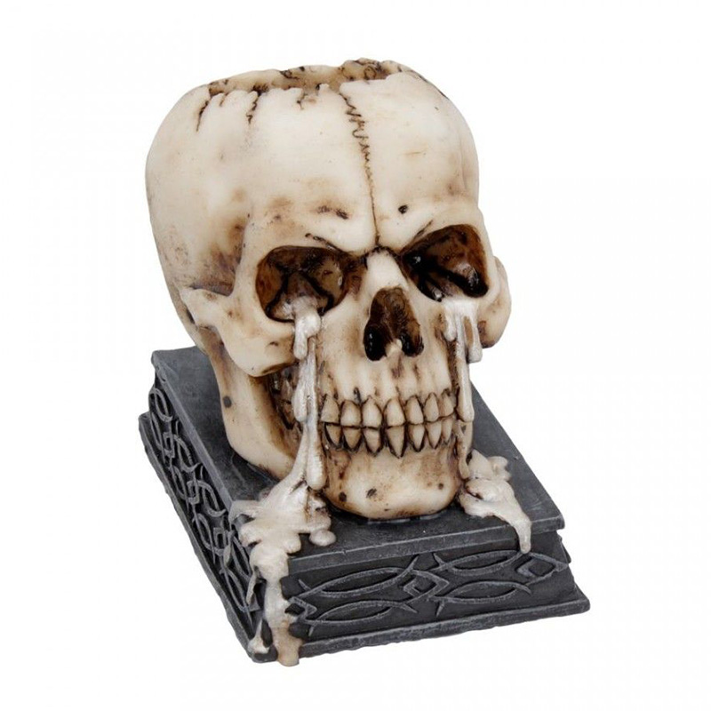  Skull Candlestick    -- | Loft Concept 