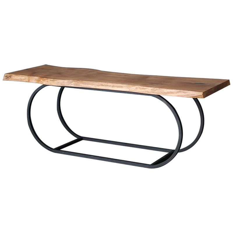   Rhydian Industrial Metal Rust Coffee Table ̆    -- | Loft Concept 