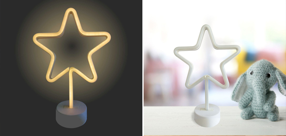 Неоновая настольная лампа Night Star - Loft-Concept в Ростове-на-Дону