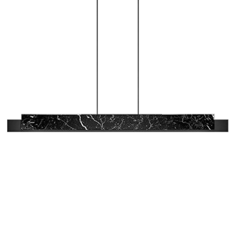  Leonce Marble Linear Chandelier    Nero  -- | Loft Concept 