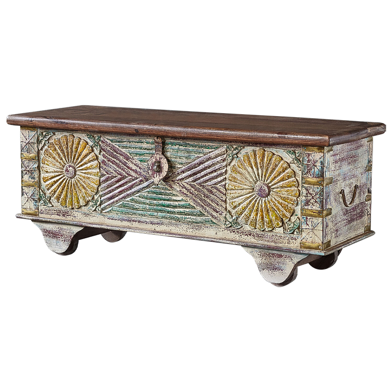   Advaith Carved Antique Chest     -- | Loft Concept 