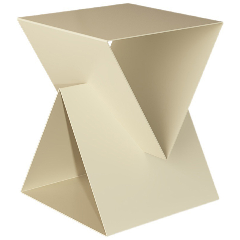   Two Triangles Beige Side Table   -- | Loft Concept 