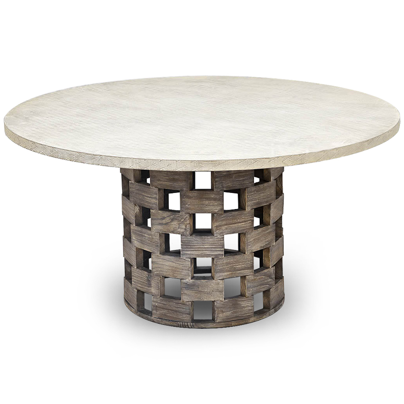   Wicker Bricks Table   ̆  -- | Loft Concept 