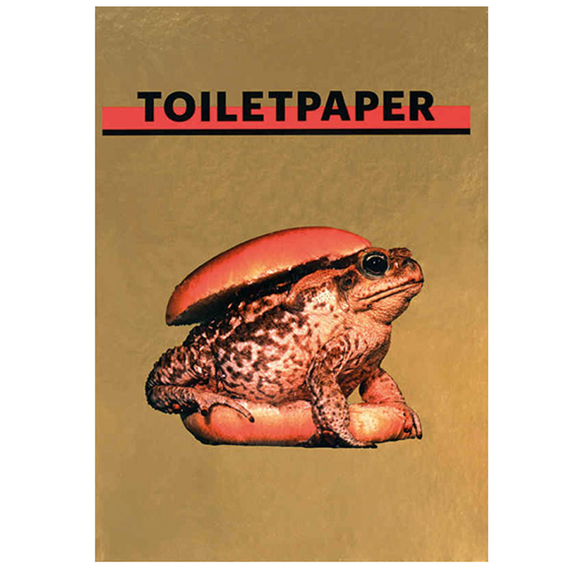   Maurizio Cattelan & Pierpaolo Ferrari: Toilet Paper Volume II Platinum Collection Hardcover    -- | Loft Concept 