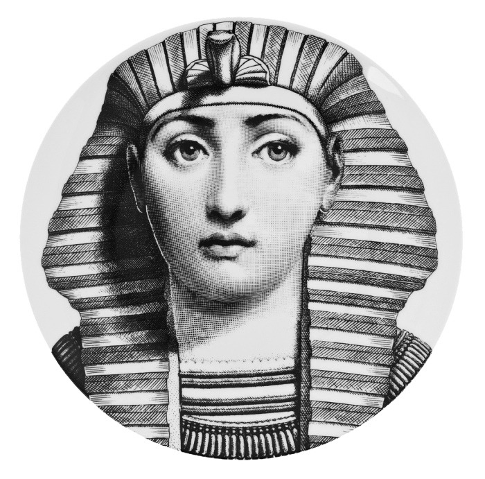 Декоративная тарелка Fornasetti 221 Черный Декоративная тарелка Fornasetti 221 Черный в Ростове-на-Дону | Loft Concept