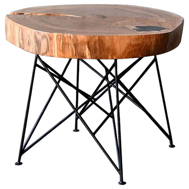   Vargas Industrial Metal Rust Coffee Table    -- | Loft Concept 
