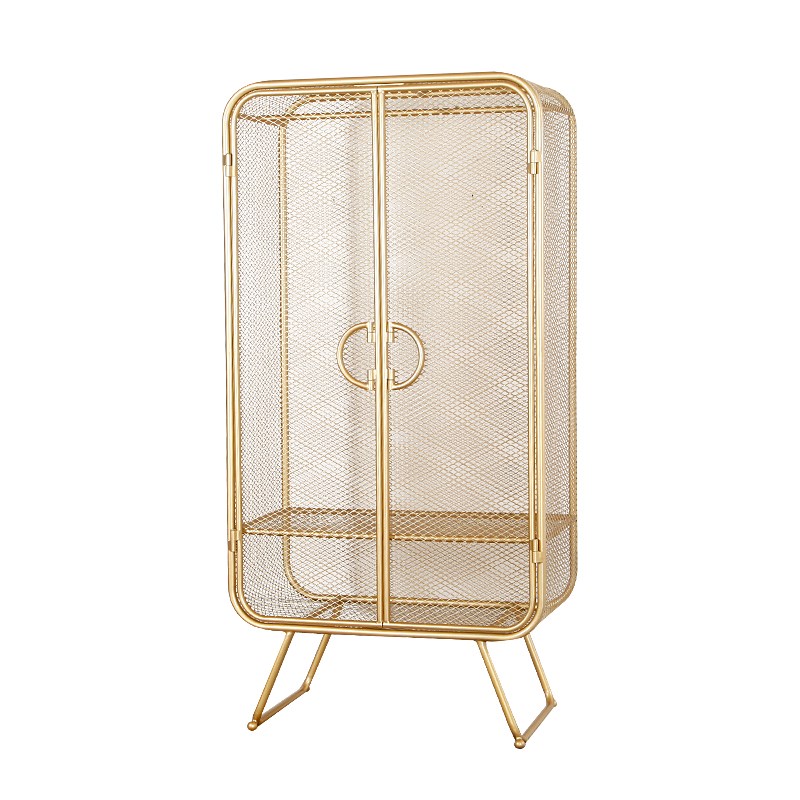  Rhombic Grid Wardrobe Gold   -- | Loft Concept 