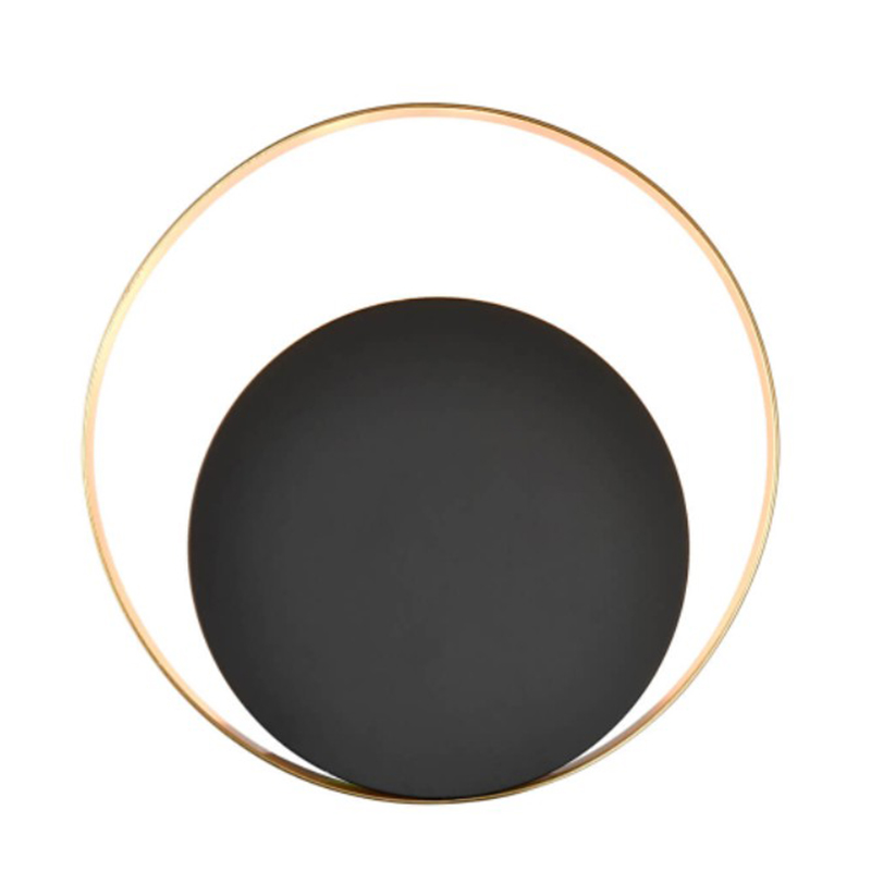  Globo Ocular Sconce Circle Black 26   -- | Loft Concept 