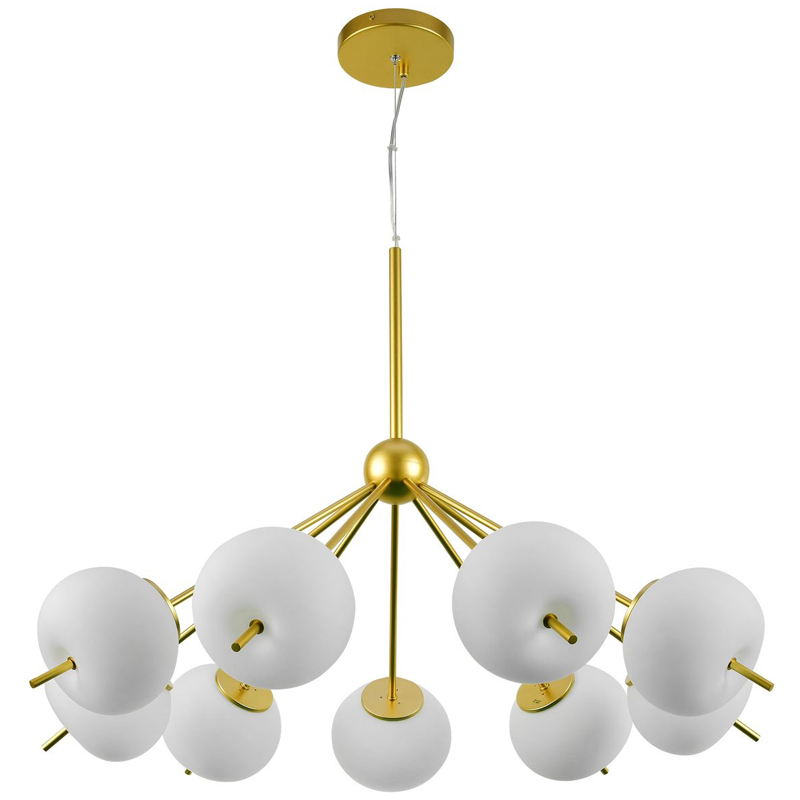  White ball brass Louise 9      -- | Loft Concept 