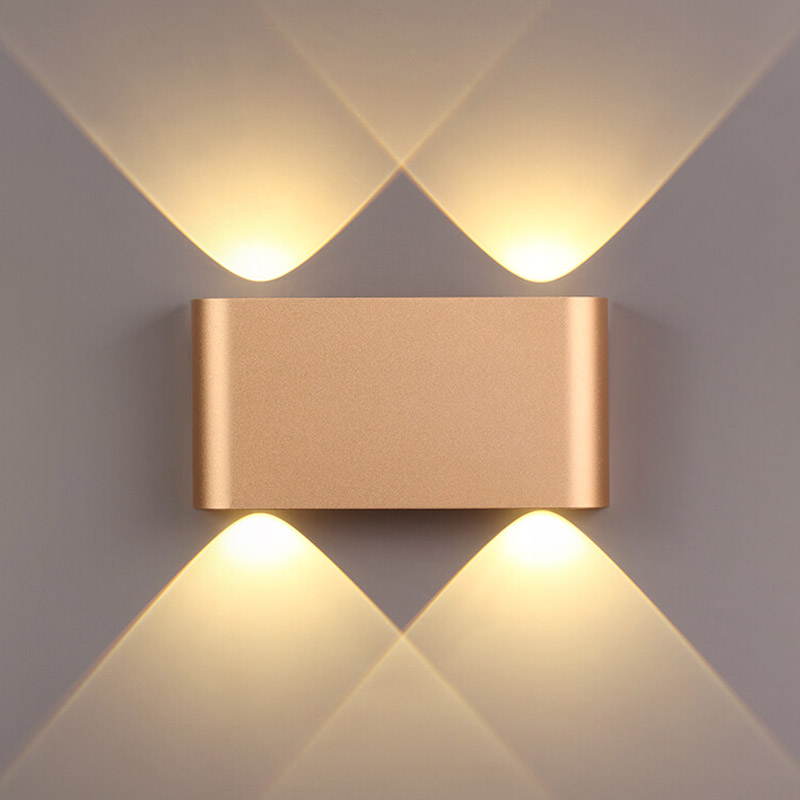  Obverse Gold Rectangle A Wall lamp   -- | Loft Concept 