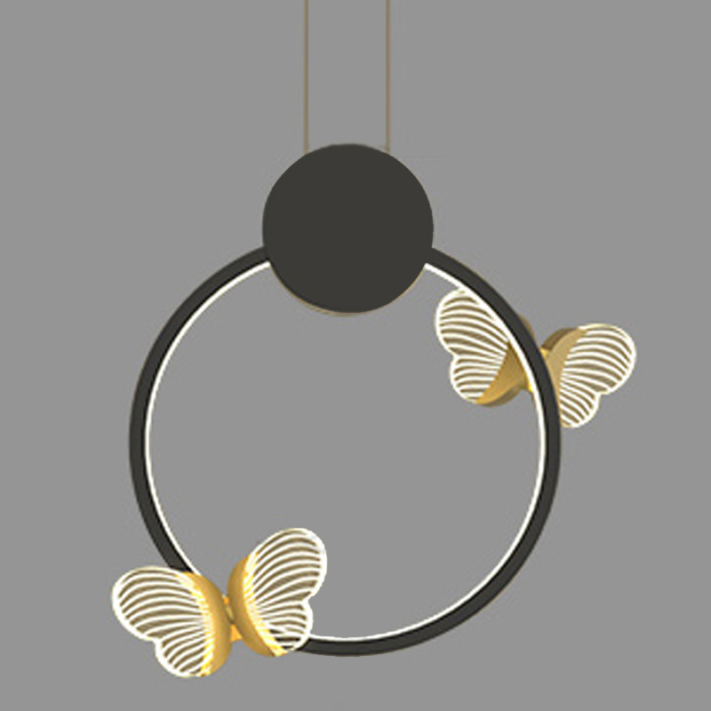  Butterfly Black Circle     -- | Loft Concept 