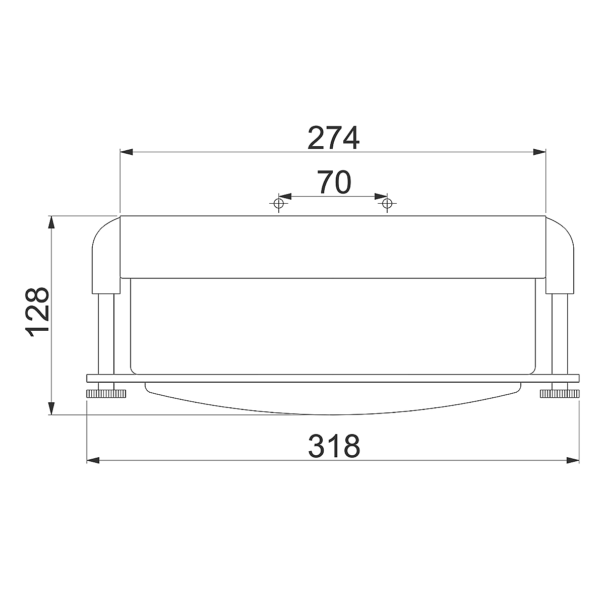 Потолочный светильник для ванных комнат цвета никель с плафоном из опалового стекла и декоративными держателями Hinkley в Ростове-на-Дону