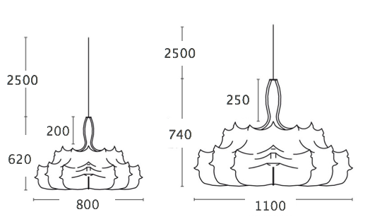 Люстра Flos Zeppelin в Ростове-на-Дону