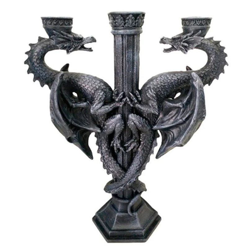  Two Dragons Candlestick   -- | Loft Concept 