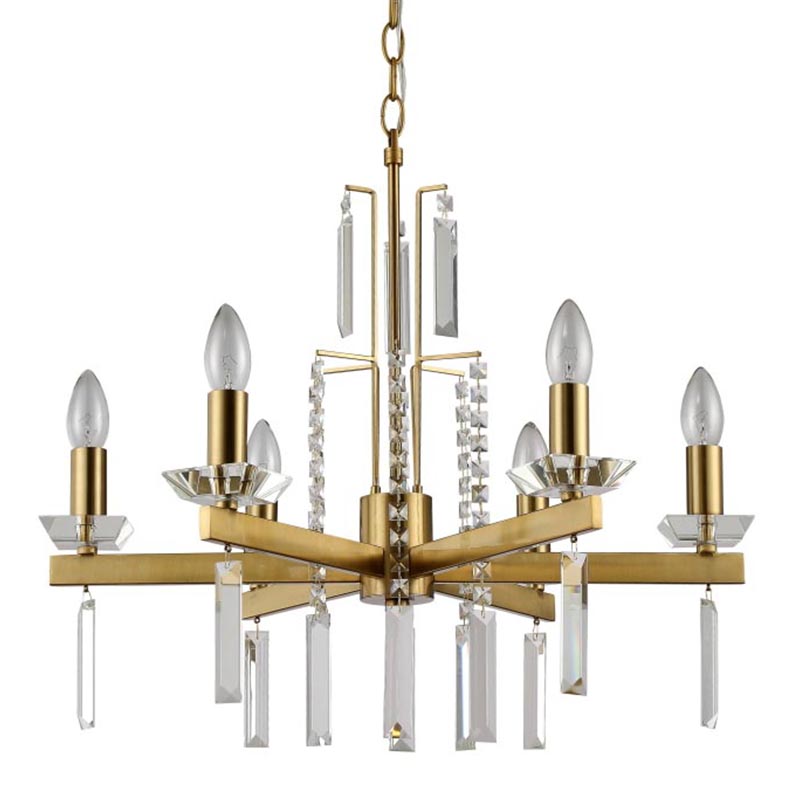  Vivien Crystal Brass Chandelier 6    -- | Loft Concept 