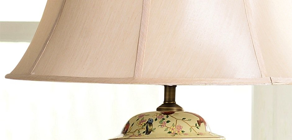 Настольная керамическая лампа с узором Luna - Loft-Concept в Ростове-на-Дону