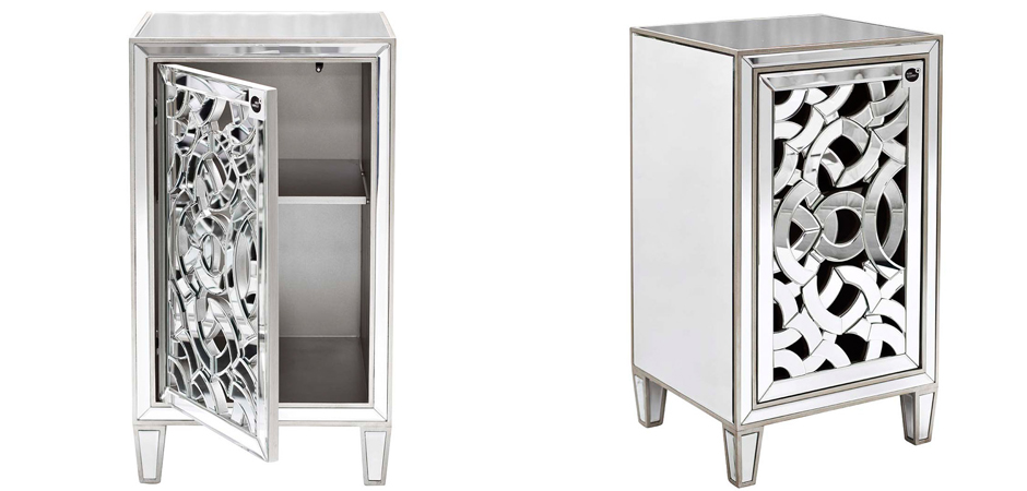 Тумба Mirror Ornament Nightstand - фото №1