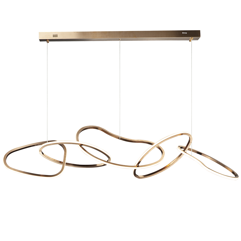 Unfolded Hanging RING Gold    -- | Loft Concept 