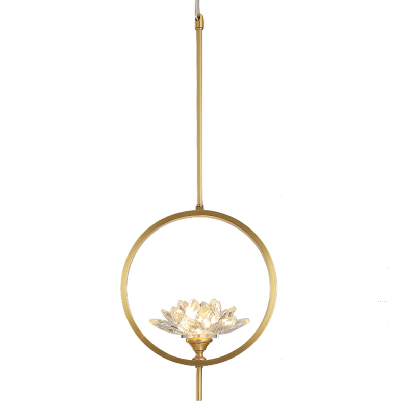      Lotus flower Clear Glass pendant lamp B     -- | Loft Concept 