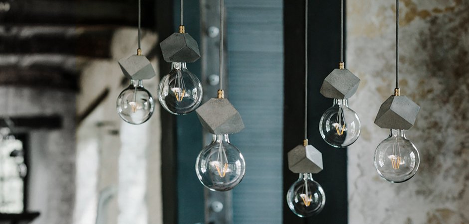 Подвесной светильник BETON MAKT - Loft-Concept в Ростове-на-Дону