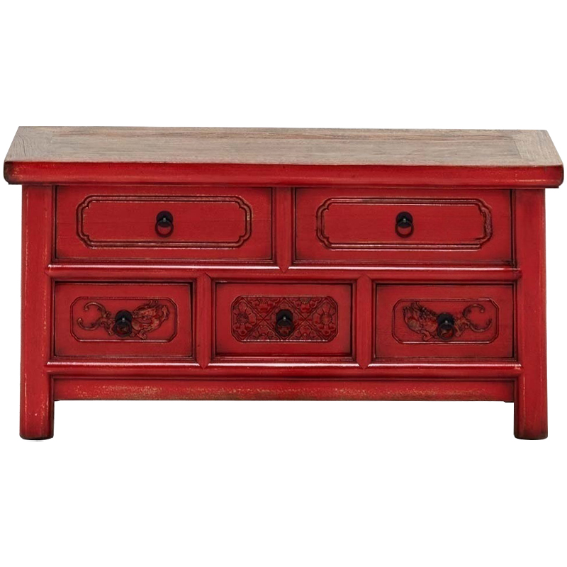  -     5-   Chinese TV Stand Red     -- | Loft Concept 