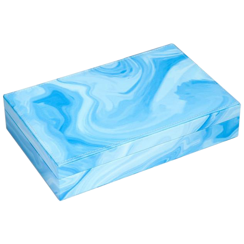  Marble Pattern Box blue   -- | Loft Concept 