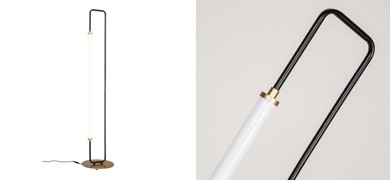 Светодиодный торшер в стиле Лофт Radiant - фото