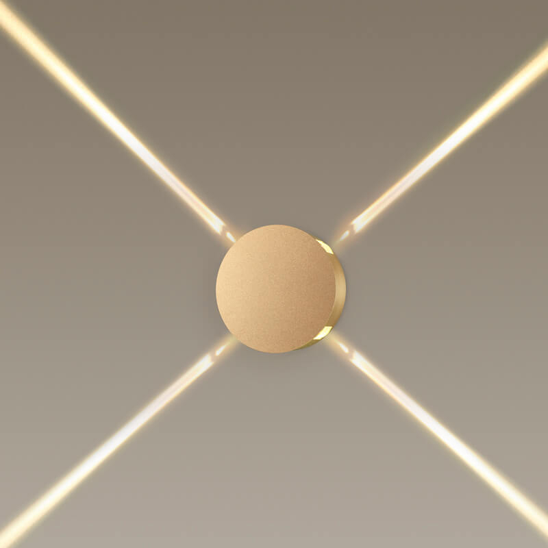  Jedi Beam Sconce Circle gold   -- | Loft Concept 