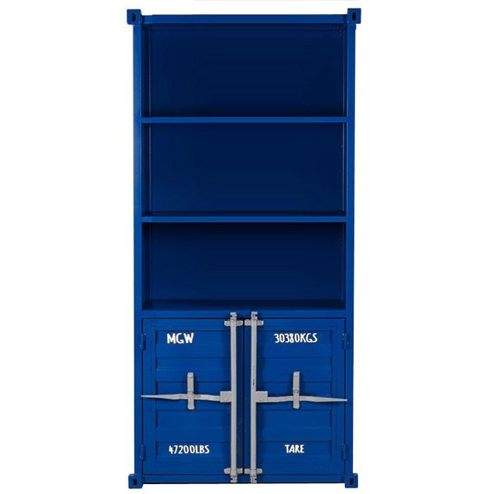  Sea Container Bookcase Blue           -- | Loft Concept 
