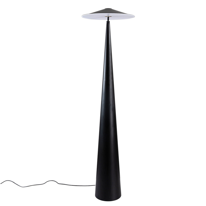 Дизайнерский Черный Торшер Modern Mushroom Floor Lamp Черный в Ростове-на-Дону | Loft Concept 