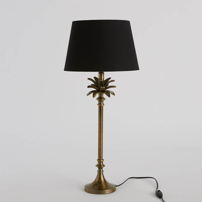   Palm Black Lampshade   -- | Loft Concept 
