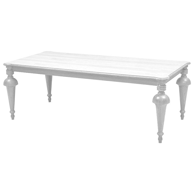   Kelise White Dinner Table    -- | Loft Concept 