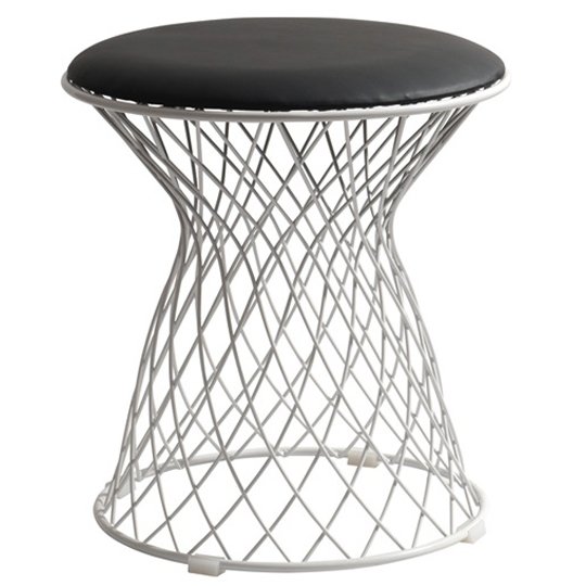 Табурет Wire Diamond Stool Красный Белый Черный в Ростове-на-Дону | Loft Concept 