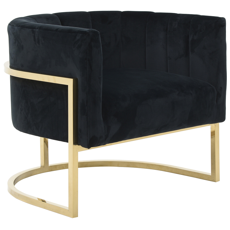  Accent Velvet chair black     -- | Loft Concept 