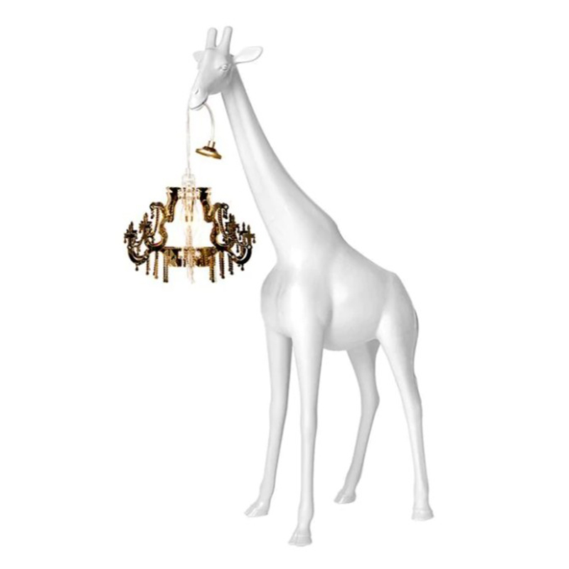     White Giraffe Table Lamp   -- | Loft Concept 