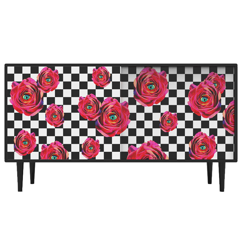  Toiletpaper Roses on check Retro Furniture with a Surreal Mood    -- | Loft Concept 