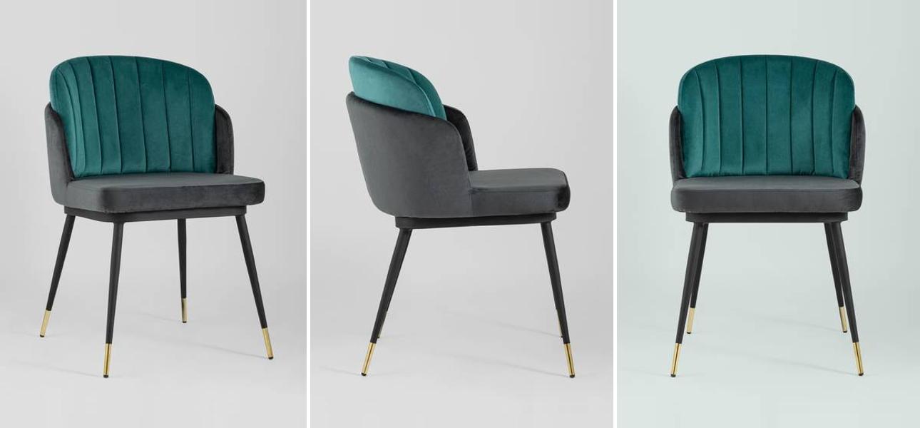 Стул Penelope Chair Бирюзовый цвет - фото